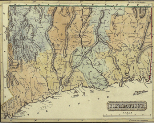 Map of Connecticut