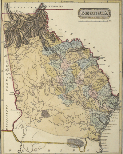 Map of Georgia