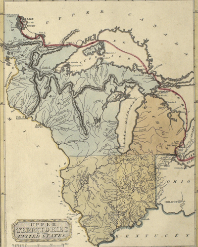 Map of Indiana