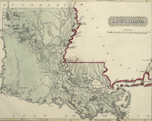 Map of Louisiana