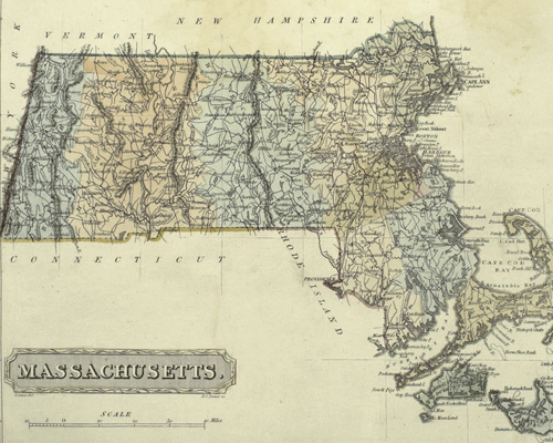 Map of Massachusetts