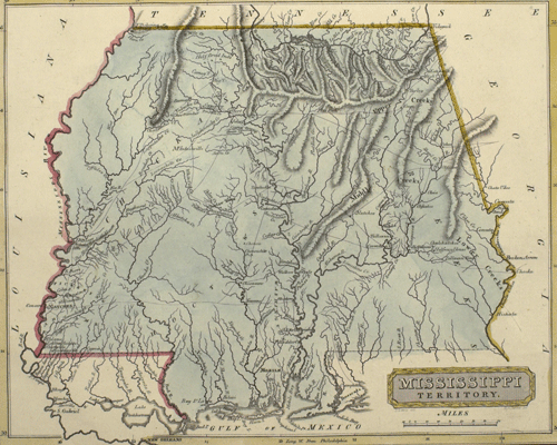 Map of Mississippi