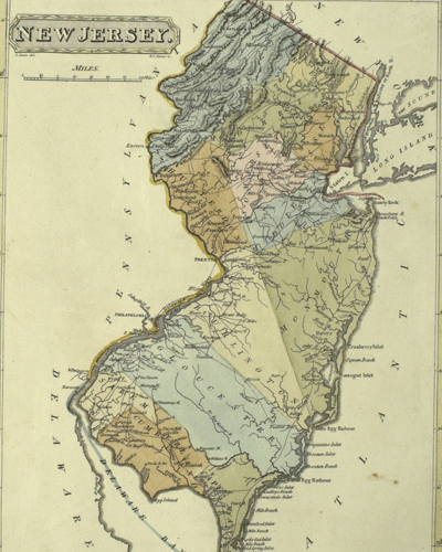 Map of New Jersey