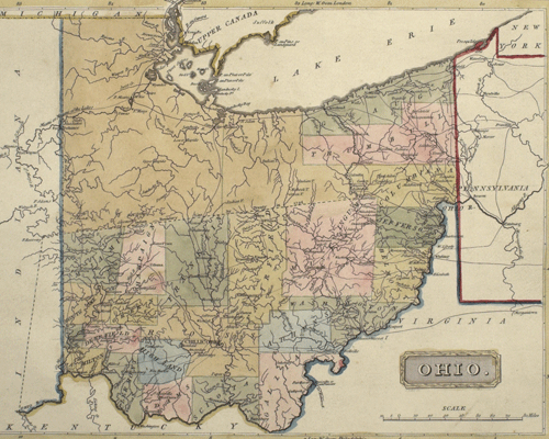 Map of Ohio